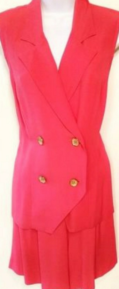 ISO vintage Coral vest and short set